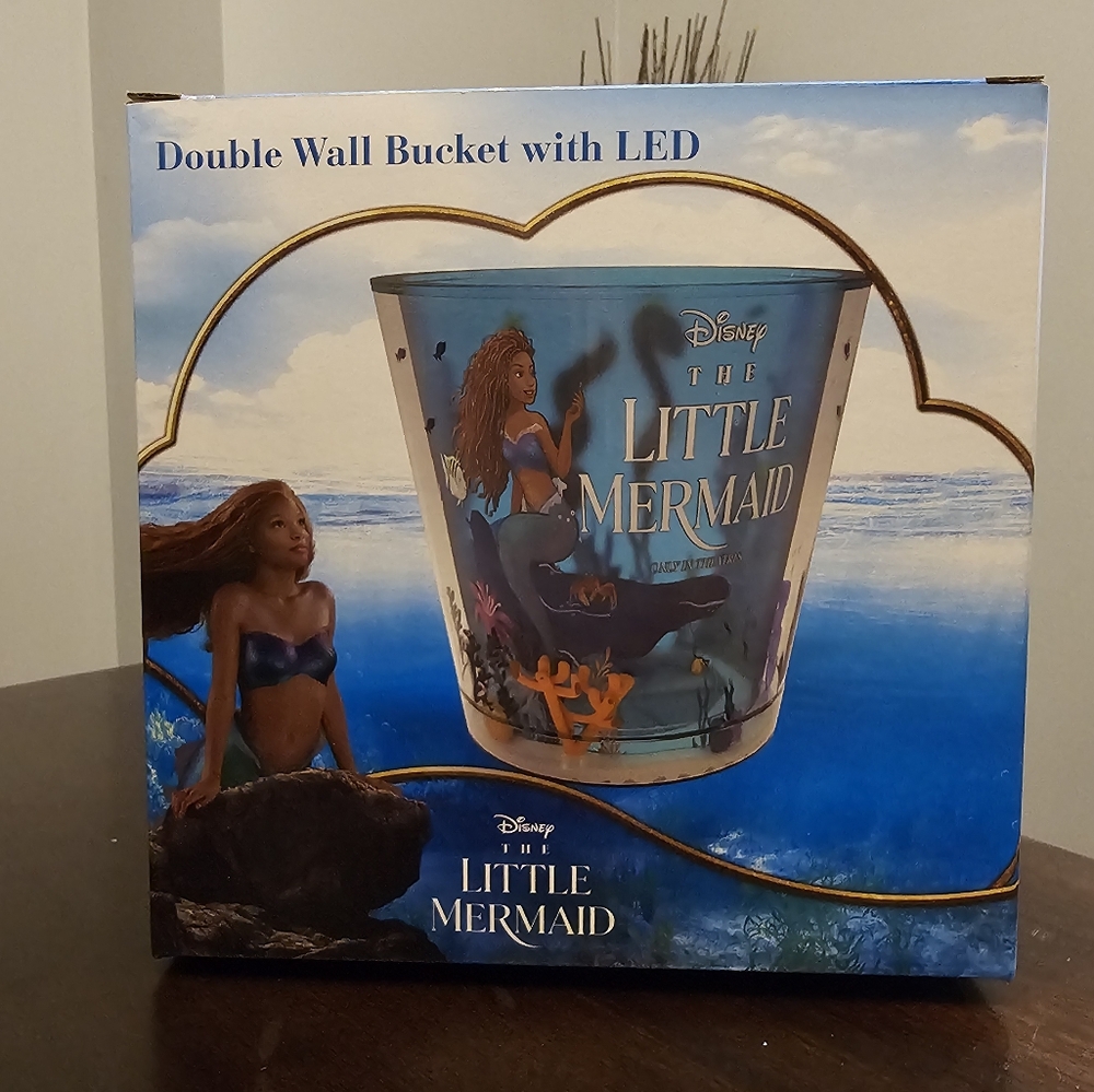 AMC Theaters Little Mermaid Collectible Popcorn Bucket